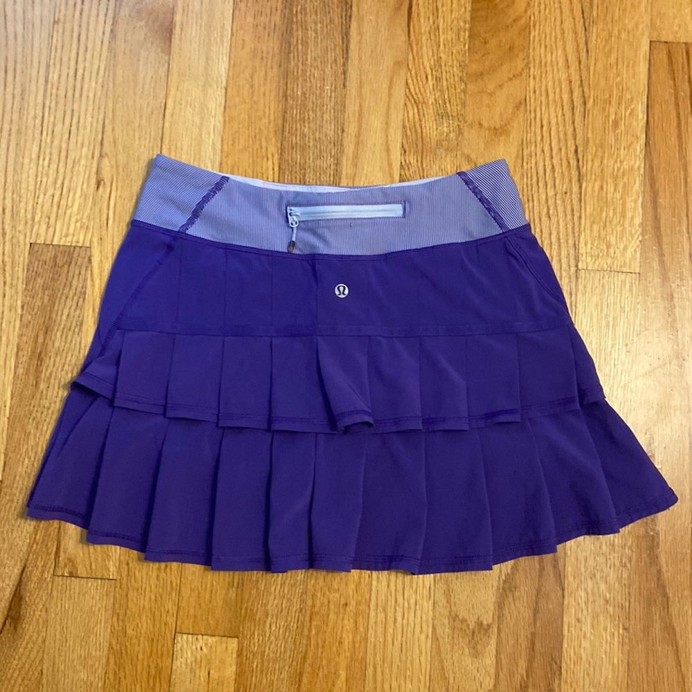 Purple Lululemon skirt